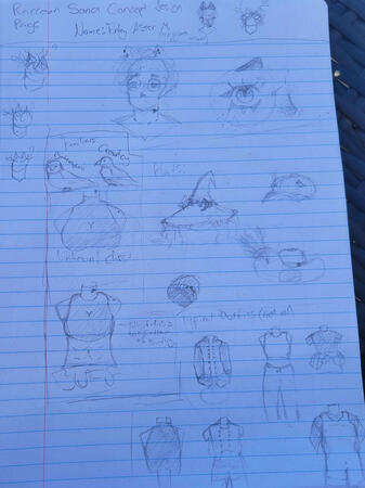 Sample of concept sheet